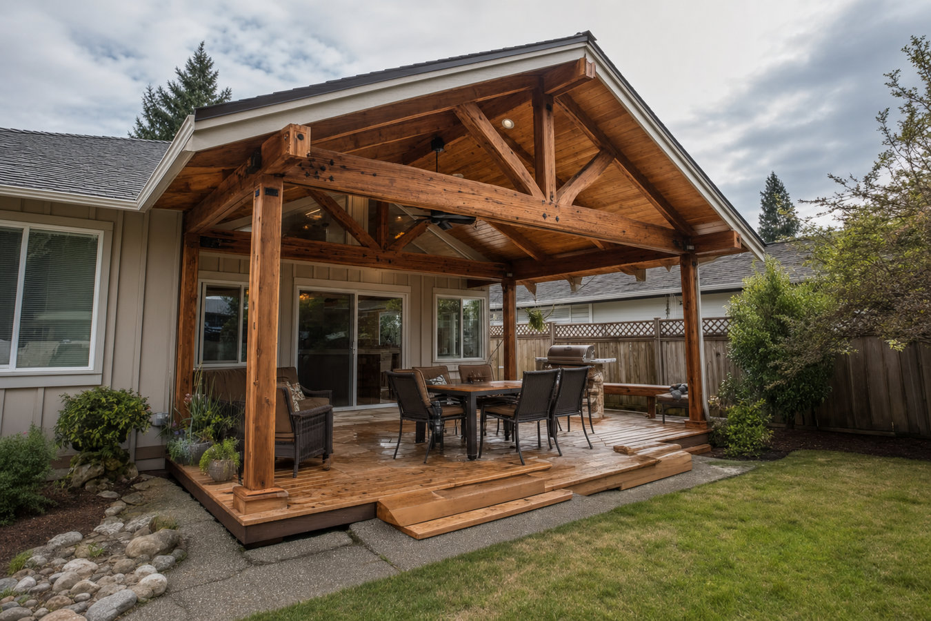Covered decks and patio covers